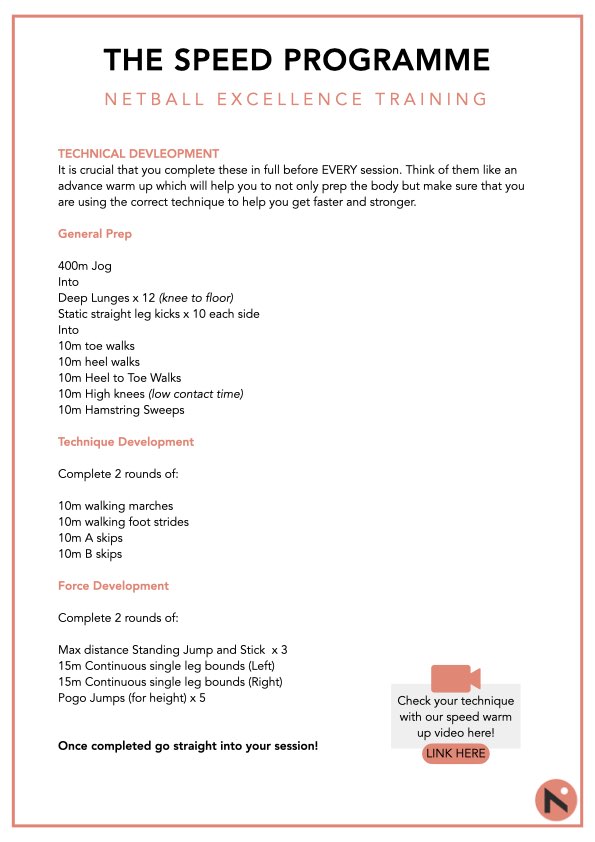THE SPEED PROGRAMME: PHASE 1 - Image 5